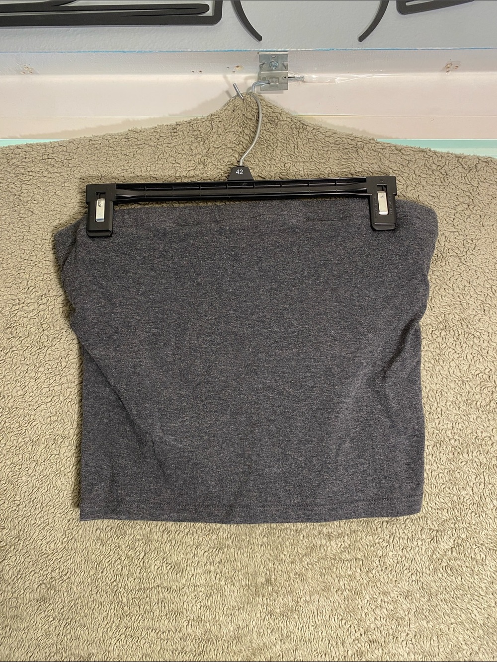 Grey Tube Top
